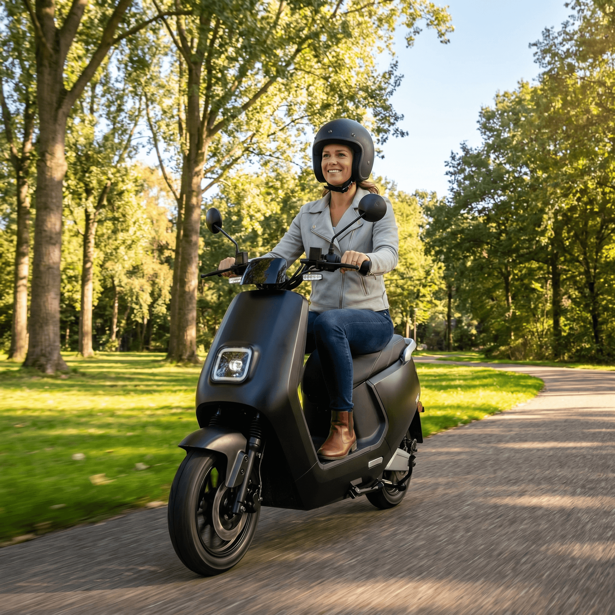 IVA E-GO S8 Matzwart