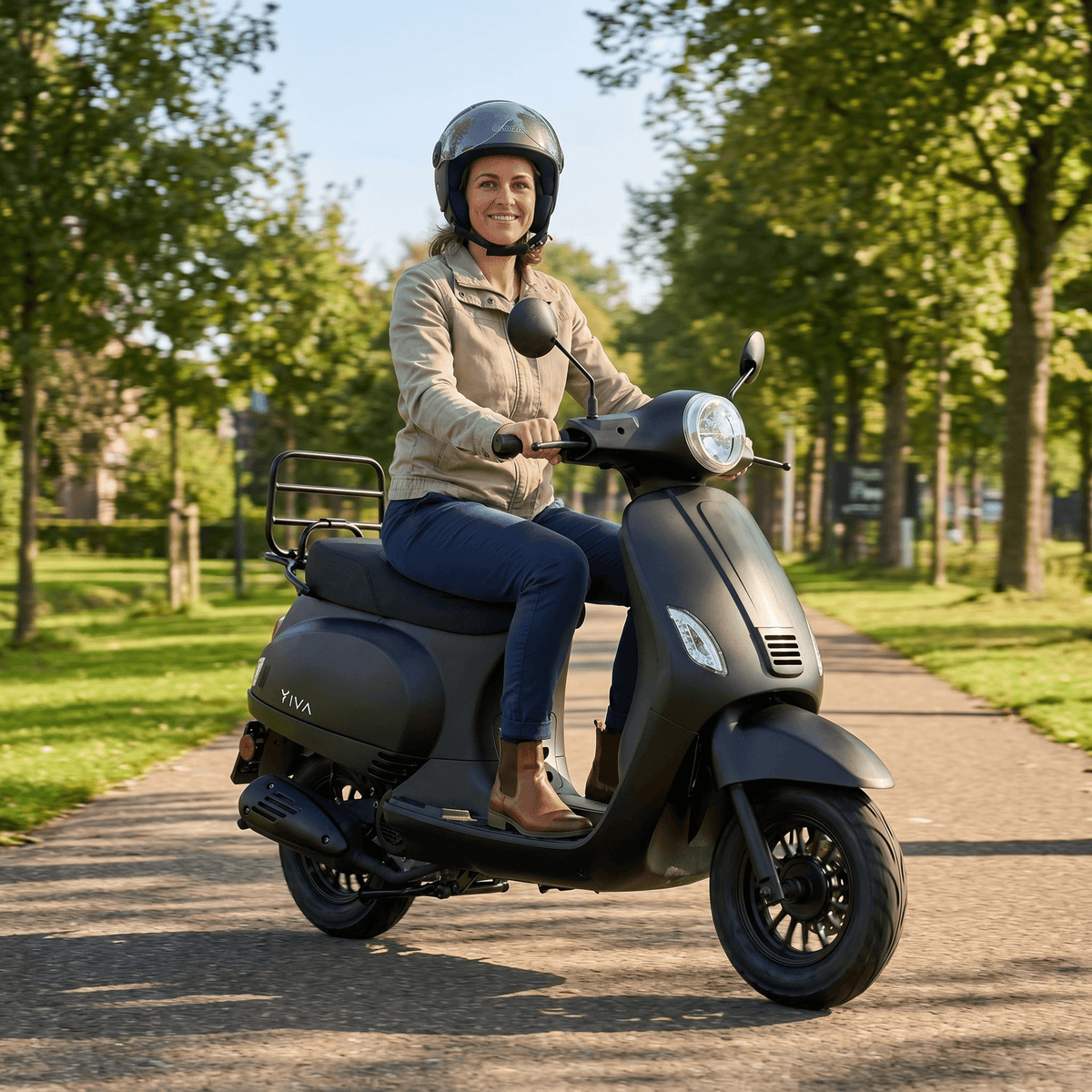 IVA Lux Electric 2.0 Mattschwarz